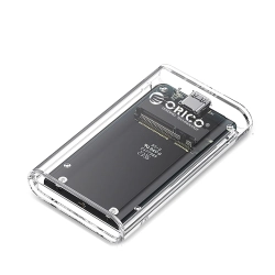 ORICO Kieszeń obudowa na dysk TC10-MS MSATA USB-C 5Gb/s - przezroczysta