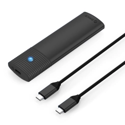 ORICO Kieszeń obudowa na dysk PWM2-G2 M.2 NVME USB-C 10Gb/s - czarna