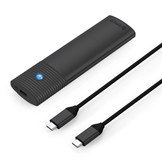 ORICO Kieszeń obudowa na dysk PWM2-G2 M.2 NVME USB-C 10Gb/s - czarna