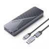 ORICO Kieszeń obudowa na dysk CNM2-G20 M.2 NVME USB-C 20Gb/s - szara