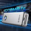ORICO Kieszeń obudowa na dysk OUM2-G20 M.2 NVME USB-C 20Gb/s - srebrna