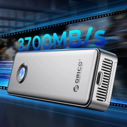 ORICO Kieszeń obudowa na dysk OUM2-G20 M.2 NVME USB-C 20Gb/s - srebrna