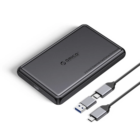 ORICO Kieszeń obudowa na dysk DDL25-C3 2.5'' HDD / SSD USB-C 5Gb/s - czarna