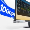 ORICO Hub MH5PC montowany na zacisk USB-C / USB-A USB-C SD TF - srebrny