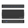 ORICO Hub rozdzielacz H7928-U3-V1 7x USB-A - czarny