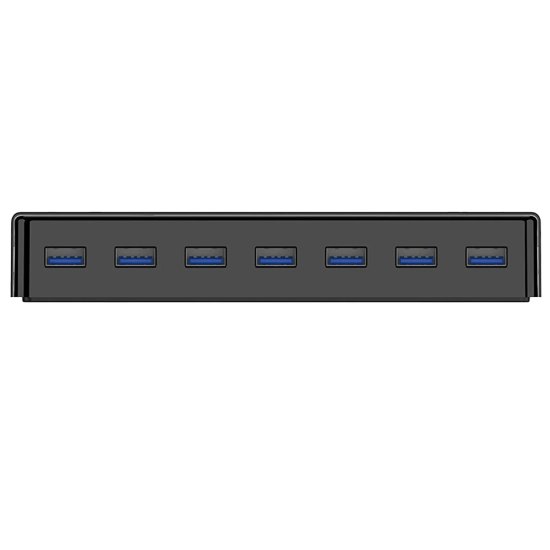 ORICO Hub rozdzielacz H7928-U3-V1 7x USB-A - czarny