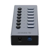 ORICO Hub BT2U3-7AB z włącznikami 7x USB-A - szary