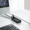 ORICO Hub CT2U3-10AB z włącznikami 10x USB-A - czarny