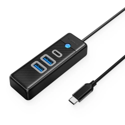 ORICO Hub rozdzielacz PWC2U-C3 USB-C - USB-A USB-C - czarny