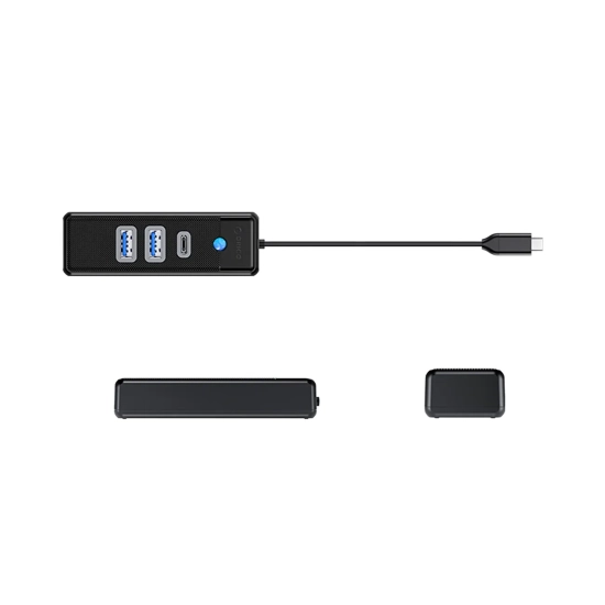 ORICO Hub rozdzielacz PWC2U-C3 USB-C - USB-A USB-C - czarny