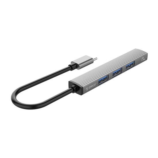 ORICO Hub AH-13 stacja dokująca rozdzielacz USB-C na 4x USB-A - szary