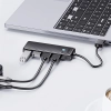 ORICO Hub PAPW4A-C3 rozdzielacz 4x USB-A - czarny
