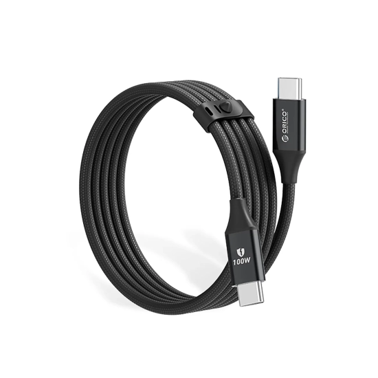 ORICO Kabel przewód CDX 100W 5A Power Delivery USB-C 1m - czarny