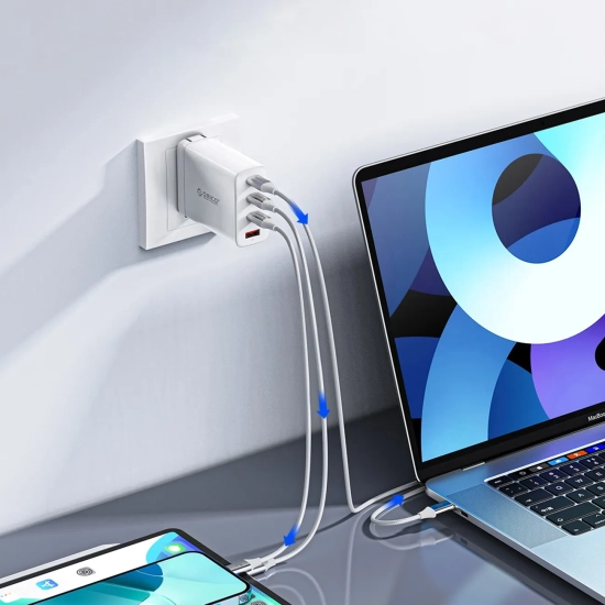 ORICO Kabel przewód CDX 100W 5A Power Delivery USB-C 1m - biały