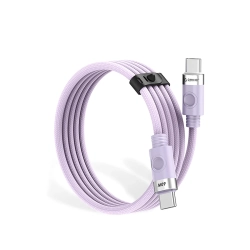 ORICO Kabel przewód CDX 60W 3A Power Delivery USB-C 1m - fioletowy