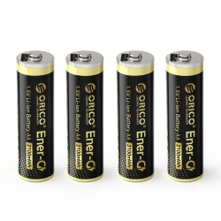 ORICO Bateria litowa akumulator AA 1.5 V 2100mWh USB-C - 4 szt.