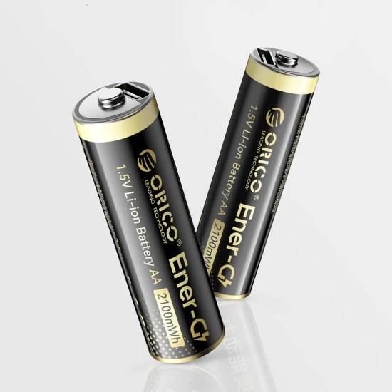 ORICO Bateria litowa akumulator AA 1.5 V 2100mWh USB-C - 4 szt.