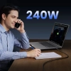 ORICO Kabel przewód USB-C USB4 Thunderbolt5 80Gbps 240W 2m - czarny