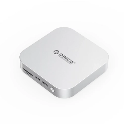 ORICO Stacja dokująca 9w1 z kieszenią na dysk twardy M.2 SSD - srebrna