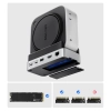 ORICO Stacja dokująca 10w1 do Mac mini M.2 USB-C USB-A HDMI RJ45 SD/TF