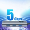 ORICO Hub stacja dokująca USB-C - USB-A USB-C PD HDMI - szara