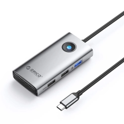 ORICO Hub stacja dokująca USB-C - USB-A USB-C PD HDMI - szara