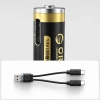 ORICO Bateria litowa akumulator AAA 1.5 V 500mWh USB-C z kablem ładującym