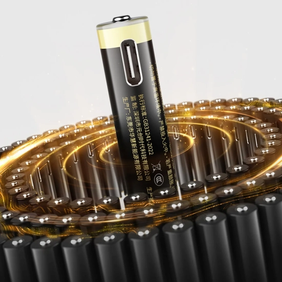 ORICO Bateria litowa akumulator AAA 1.5 V 500mWh USB-C z kablem ładującym