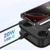 ORICO Listwa zasilająca 5w1 AC USB-A USB-C GaN 20W - czarna