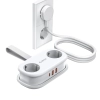 ORICO Listwa zasilająca 5w1 AC USB-A USB-C GaN 20W - biała