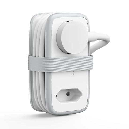 ORICO Listwa zasilająca 5w1 AC USB-A USB-C 15.5W - biała