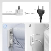 ORICO Listwa zasilająca 6w1 AC USB-A USB-C 25W - biała