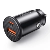 ORICO Ładowarka samochodowa USB-C USB-A 30W - czarna