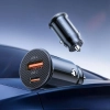 ORICO Ładowarka samochodowa USB-C USB-A 30W - czarna