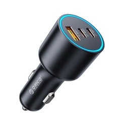 ORICO Ładowarka samochodowa USB-A USB-C 165W - czarna