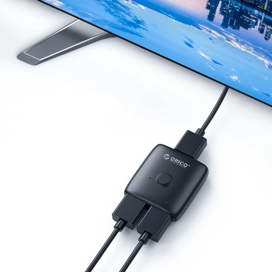 ORICO Adapter HDMI dwukierunkowy splitter - czarny