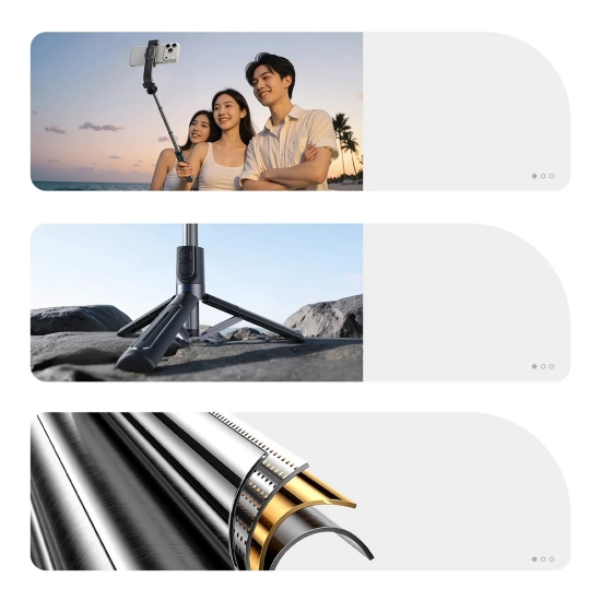 ORICO Selfie stick mini tripod aluminiowy Bluetooth obrót 360 stopni