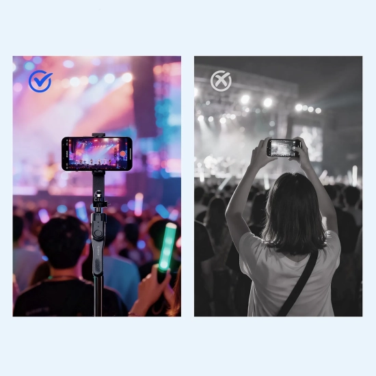 ORICO Selfie stick tripod 1/4'' na telefon kamerę aparat z obrotem 360