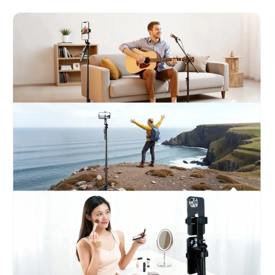 ORICO Selfie stick tripod 1/4'' na telefon kamerę aparat z obrotem 360