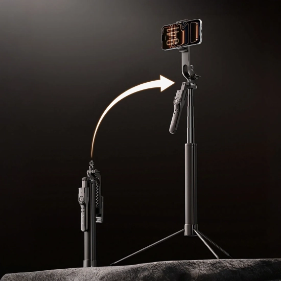 ORICO Selfie stick tripod 1/4'' na telefon kamerę aparat Bluetooth - czarny