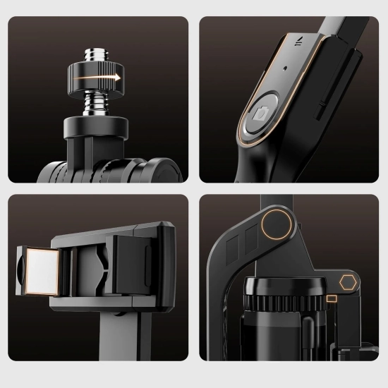 ORICO Selfie stick tripod 1/4'' na telefon kamerę aparat Bluetooth - czarny