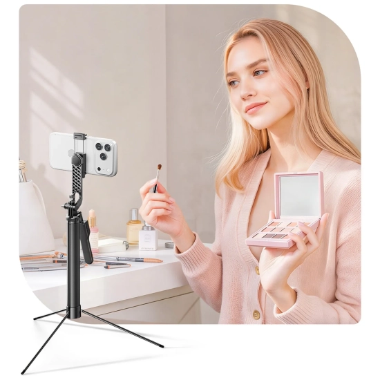 ORICO Selfie stick tripod 1/4'' na telefon kamerę aparat Bluetooth - czarny