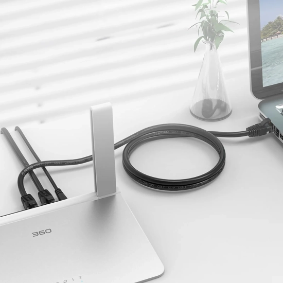 ORICO Kabel sieciowy Ethernet CAT6 1000Mbps RJ45 internetowy LAN okrągły 5