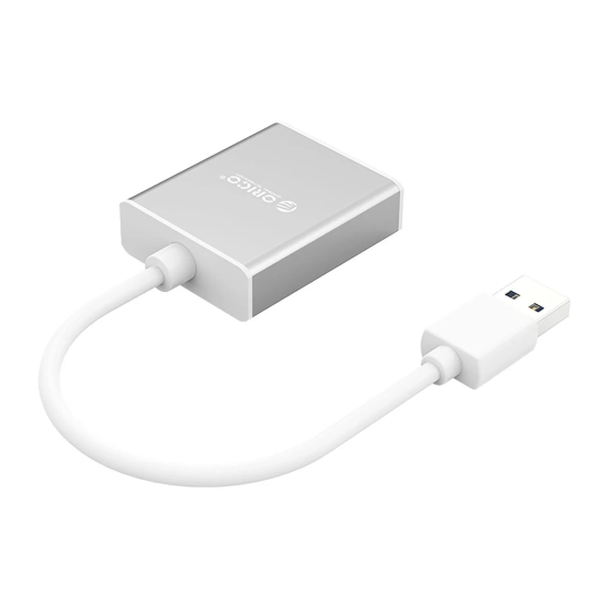 ORICO Adapter przejściówka USB-A - HDMI - srebrna