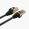 ORICO Kabel sieciowy internetowy okrągły LAN CAT7 10Gbps RJ45 3m - czarny