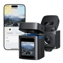 Wideorejestrator kamera samochodowa PrimeTrip VD1 Pro GPS 4K - czarny