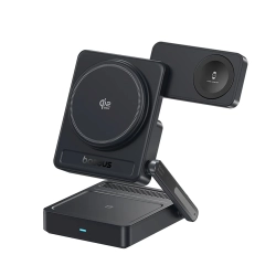 Ładowarka bezprzewodowa 3w1 Qi2.2 35W z zasilaczem EU 45W i kablem USB-C
