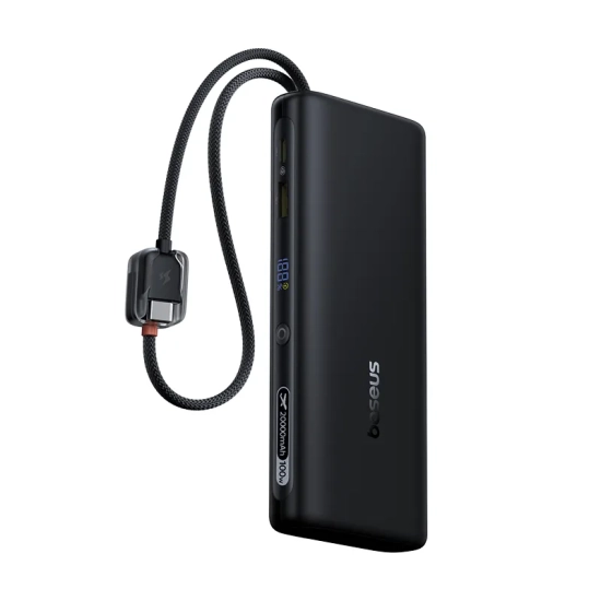 Baseus E0028N03 powerbank 20000 mAh 100 W czarny