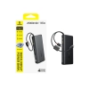 Powerbank 25000mAh 145W z wyświetlaczem wbudowanymi kablami USB-C - czarny