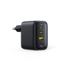 Ładowarka sieciowa Baseus EnerFill FE22 70W 2x USB-C USB-A czarna – zdjęcie główne dokładnego wariantu produktu.